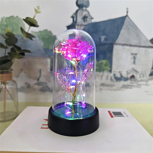 LED Galaxy Rose Artificial Flowers